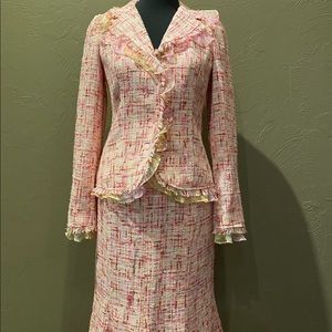 Rickie Freeman Teri Jon suit